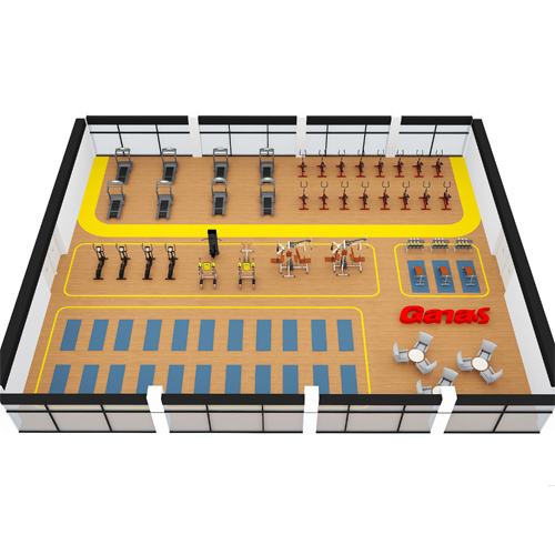 ¥25萬-500㎡健身房器材套餐方案