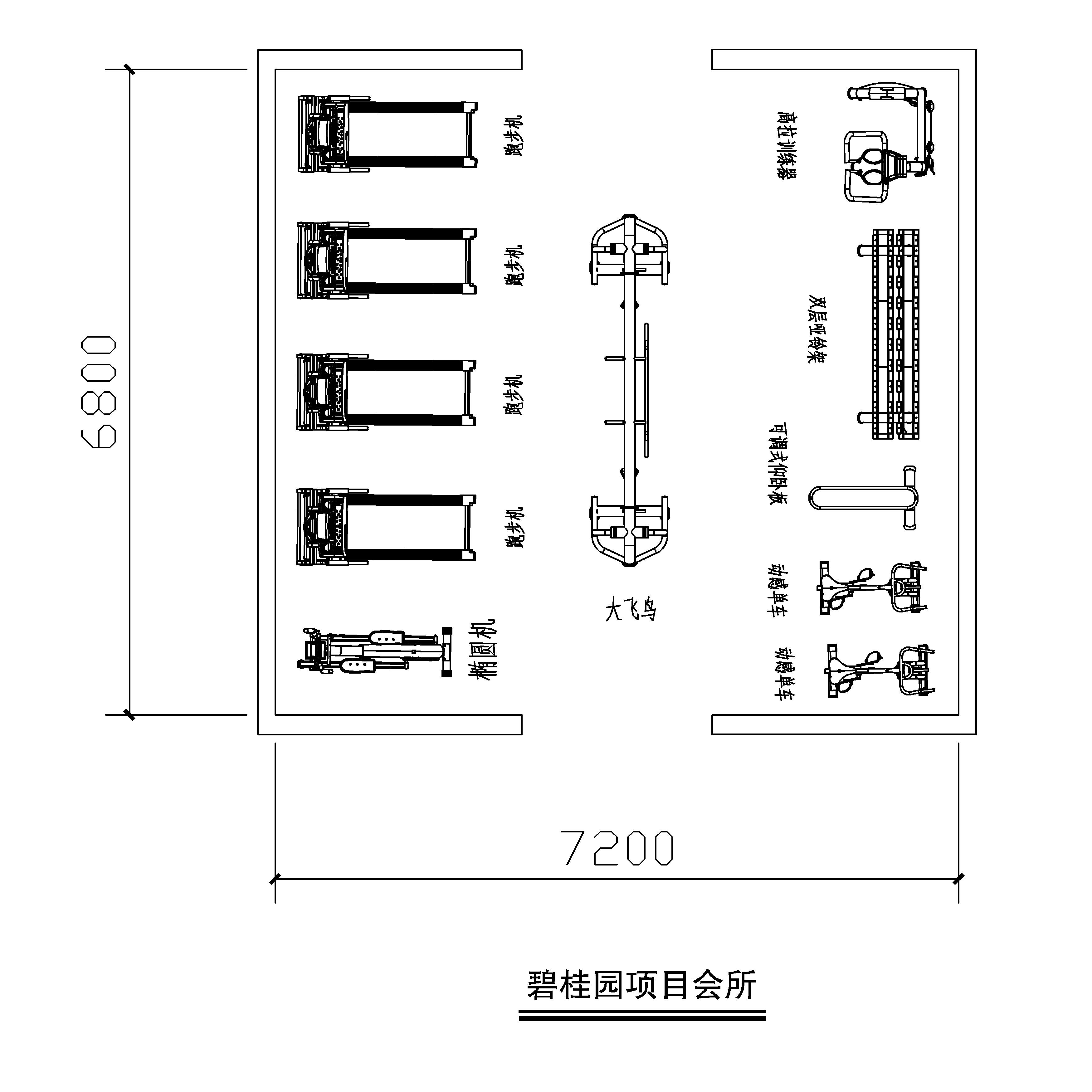50平米房地產健身房
