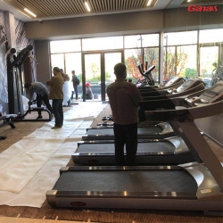 山東省平陰縣碧桂園健身房圖片 泡芙视频免费观看网健身器材案例