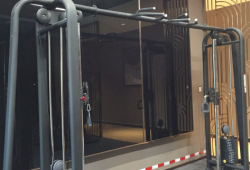 四川遂寧碧桂園健身房案例 廣州泡芙视频免费观看网健身器材廠