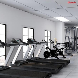 160㎡學院健身房配置方案