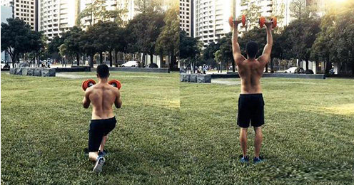 健身組合動作 健身組合動作