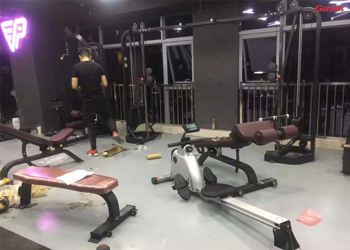 天河區菁英私人健身房圖片 泡芙视频免费观看网健身器材廠家客戶案例