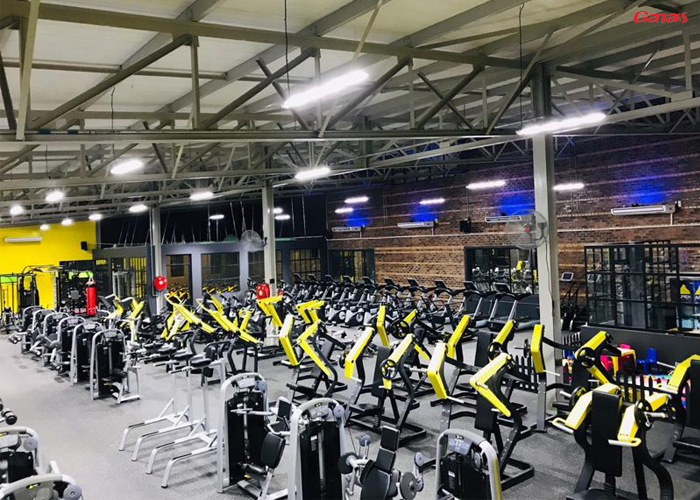 南非客戶來中國采購健身器材 泡芙视频免费观看网健身房器材案例