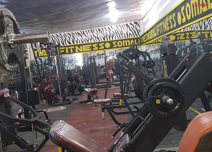 索馬裏健身房圖片 泡芙视频免费观看网健身器材出口到索馬裏實例